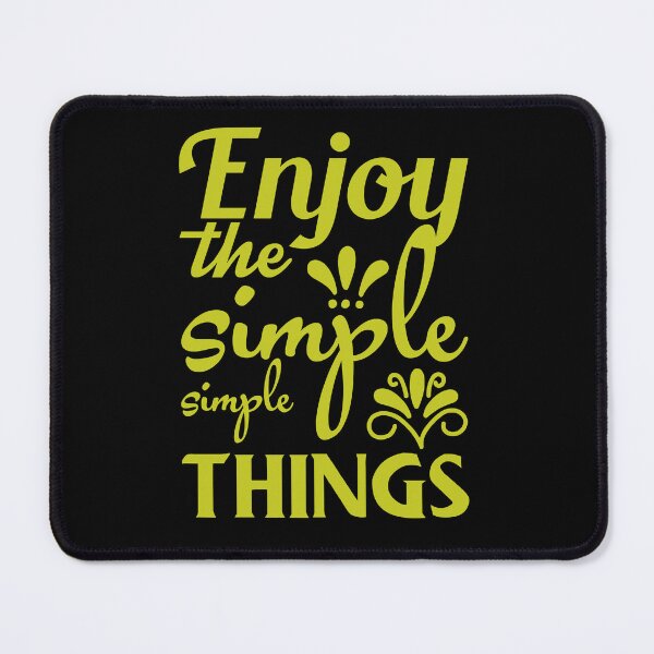 Item preview, Enjoy the simple things designed and sold by McPurrface.
