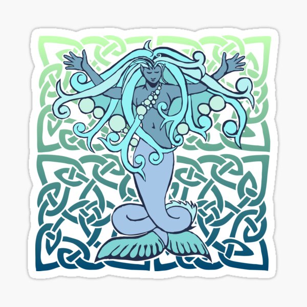 Fôr-forwyn | Mermaid Sticker