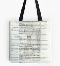 Welcome to Your Tape Tote Bag