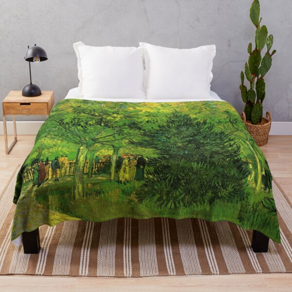 Item preview, A Lane in the Public Garden at Arles by Vincent Van Gogh - Vintage Art designed and sold by RickE.