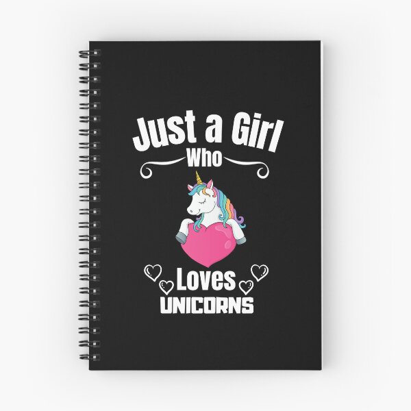 Item preview, Just a Girl Who loves Unicorns  designed and sold by WaguinhoTex.