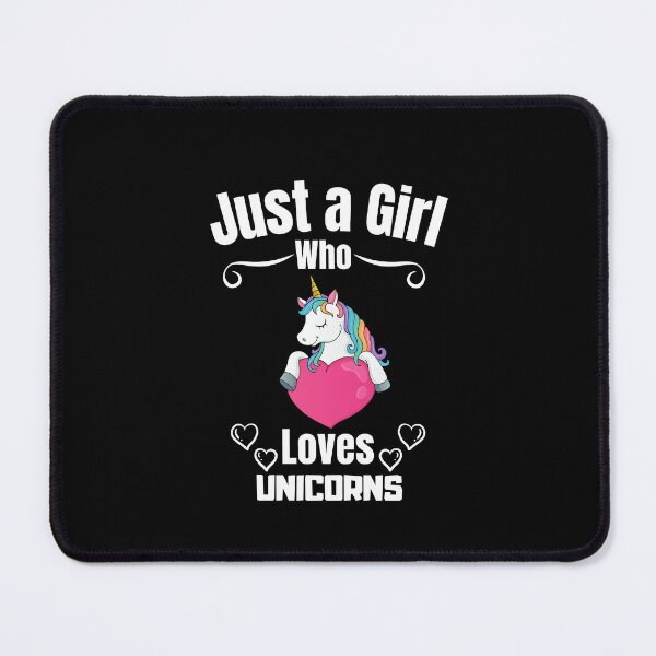 Item preview, Just a Girl Who loves Unicorns  designed and sold by WaguinhoTex.