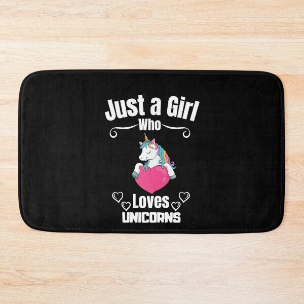 Item preview, Just a Girl Who loves Unicorns  designed and sold by WaguinhoTex.