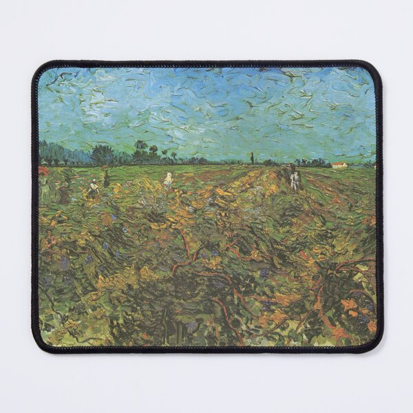 Item preview, A Green Vinyard by Vincent Van Gogh - Vintage Art designed and sold by RickE.