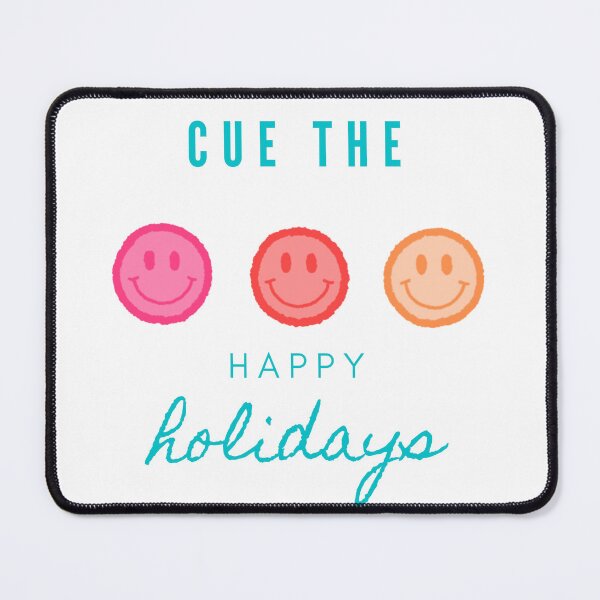 Item preview, Cue the happy holidays  designed and sold by Beebie888.