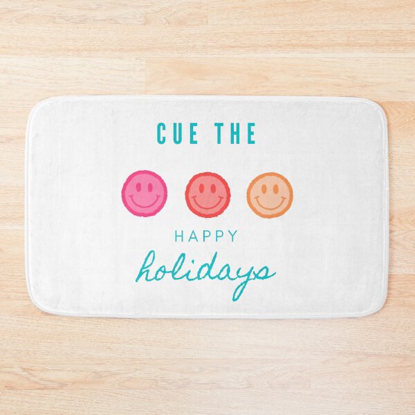 Item preview, Cue the happy holidays  designed and sold by Beebie888.