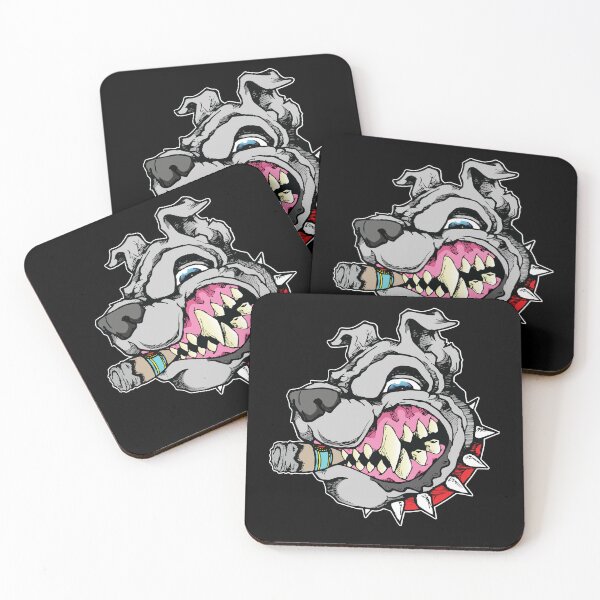 Item preview, Mad Dog with Cigar and Spiked Collar designed and sold by LaughinBones.