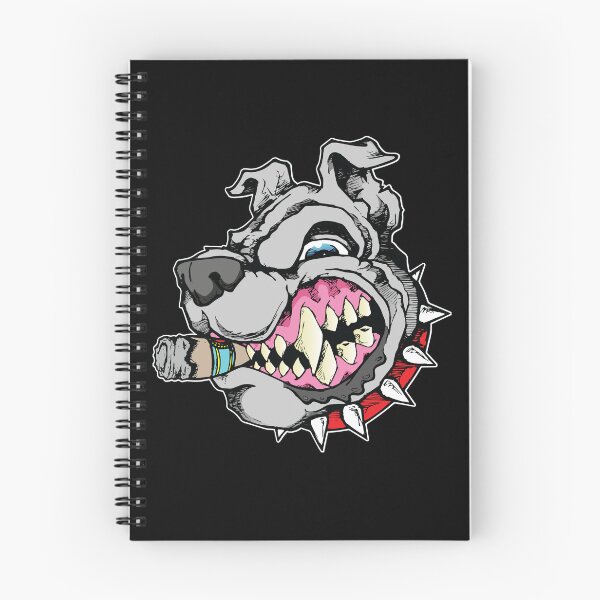 Item preview, Mad Dog with Cigar and Spiked Collar designed and sold by LaughinBones.