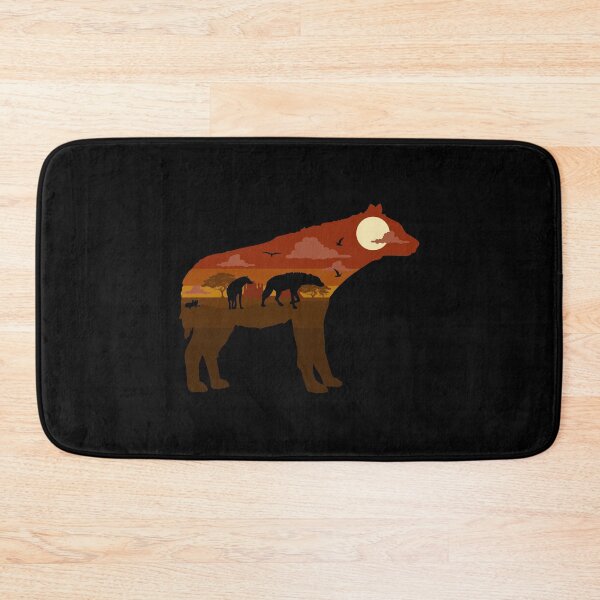 Item preview, Hyena Scenery designed and sold by VibrantGifts.