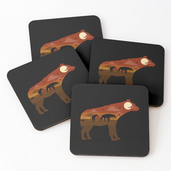 Item preview, Hyena Scenery designed and sold by VibrantGifts.