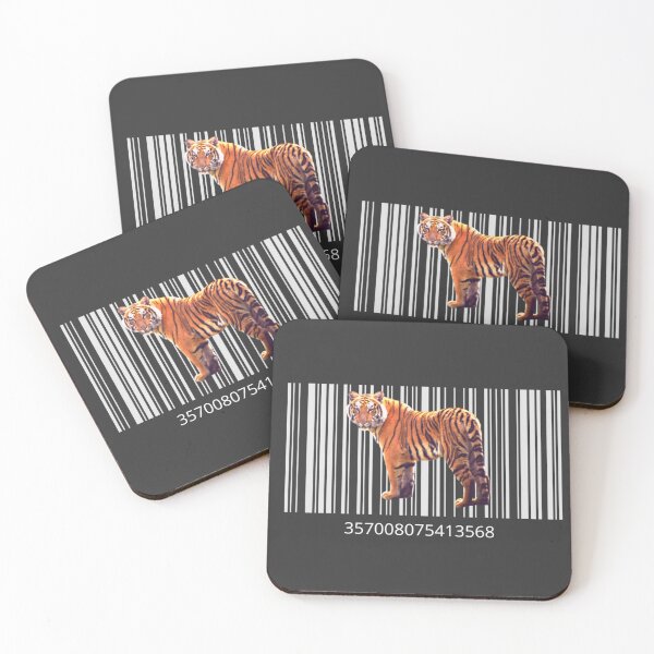 Item preview, Tiger Barcode - Future Prospects designed and sold by oxyten.