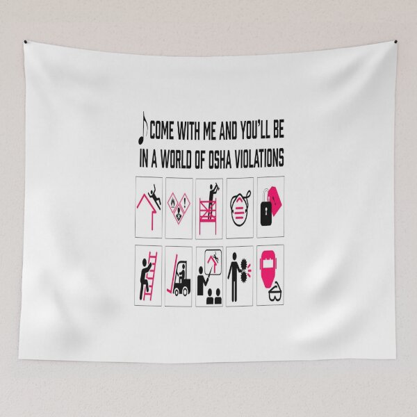 Item preview, Come with me and you'll be in a world of OSHA violations designed and sold by katherinebower.