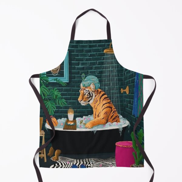 Item preview, Tiger in a bathtub designed and sold by Scarfi.