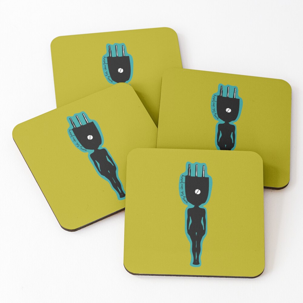 Item preview, Coasters (Set of 4) designed and sold by Horrible-Toybox.