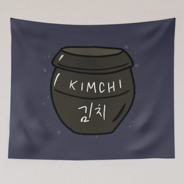 Item preview, Korean Kimchi in Black Pot designed and sold by Keffy.