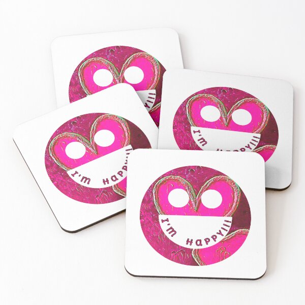 Item preview, Smile, I'm happy!, image with pattern by Marina Daniluka designed and sold by MariDaniArt.