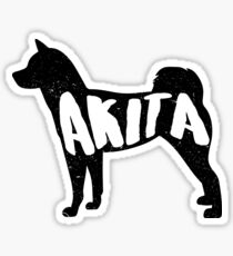 Akita Sticker