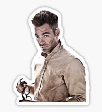 Chris Pine Sticker