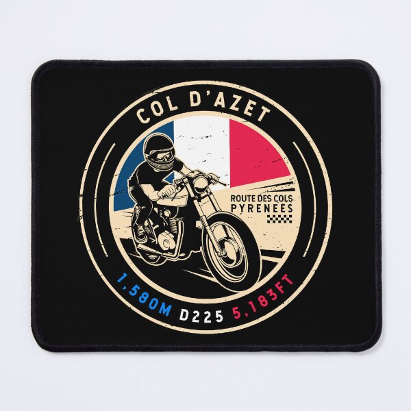 Item preview, Col d Azet | Route des Cols | Motorcycle designed and sold by KrisSidDesigns.