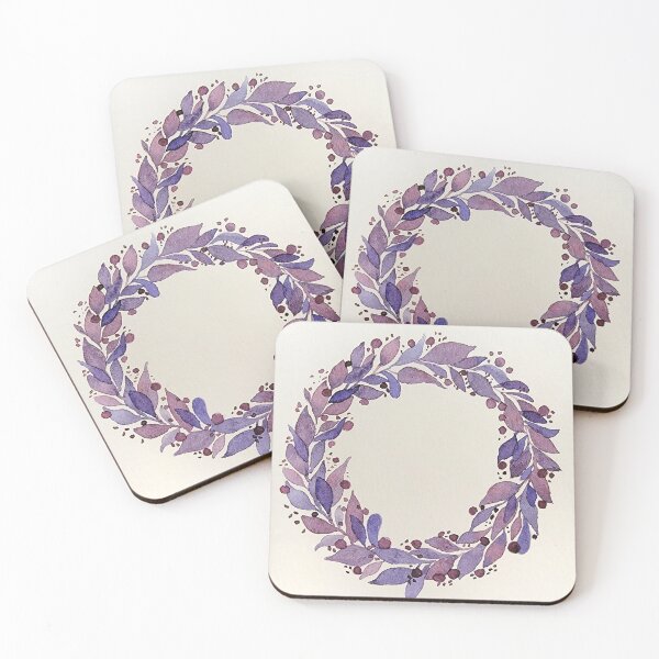 Item preview, Purple Wreath designed and sold by Rosemary Peek.