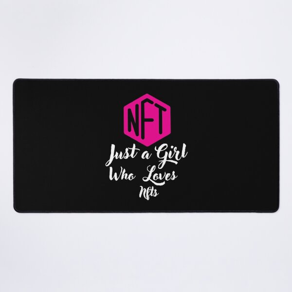 Item preview, Just a Girl Who loves NFT designed and sold by WaguinhoTex.