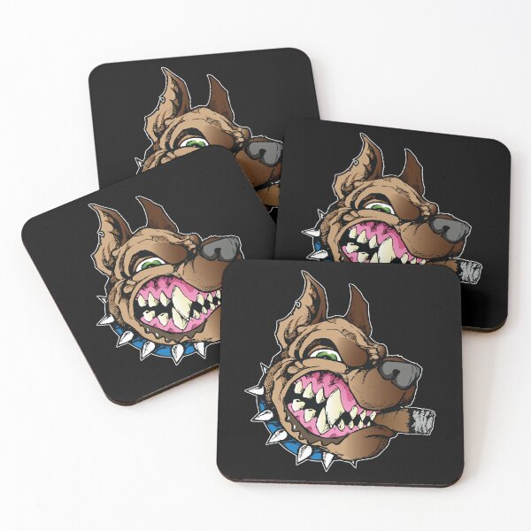 Item preview, Mad Dog with Cigar and Spiked Collar designed and sold by LaughinBones.