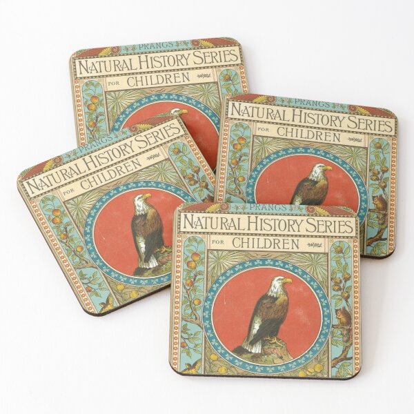 Item preview, Natural History Series for Children (1878) - Vintage Book Cover designed and sold by SALON DES ARTS.