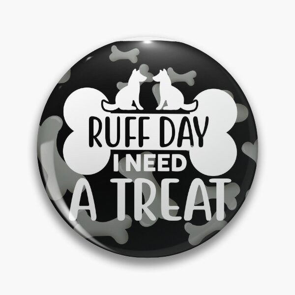 Item preview, Ruff day I need a treat dog mat design  designed and sold by TipTopTapo.