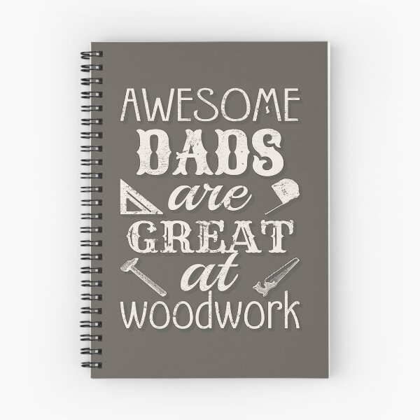 Item preview, Shadow Text Awesome Dads Are Great At Woodwork, Great Design For Cool Dads, Perfect For Father's Day designed and sold by TrulyEpoque.