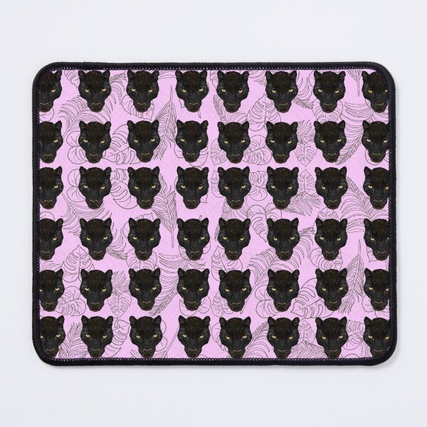 Item preview, Jaguars and palm pattern designed and sold by CLBArtDesign.