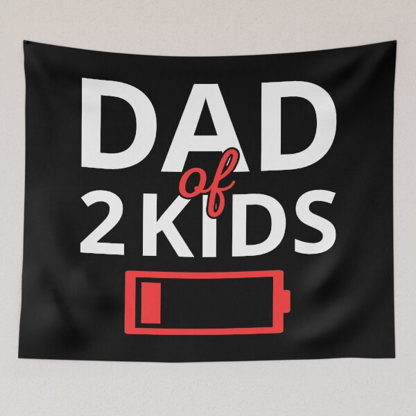 Item preview, Tired Dad Of 2 Kids II designed and sold by Lemon Pepper.