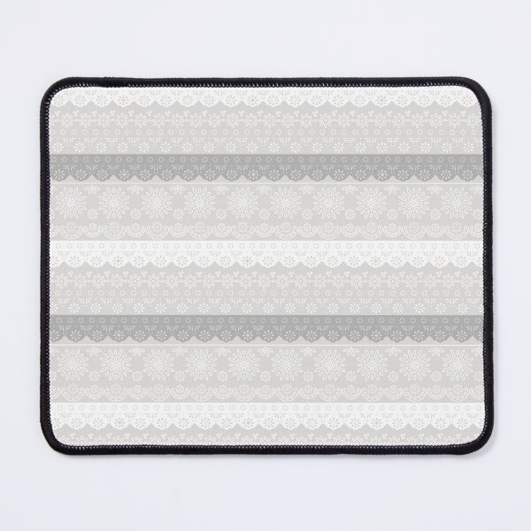 Item preview, Eyelet Lace Pattern in Grey and White designed and sold by kapotka.