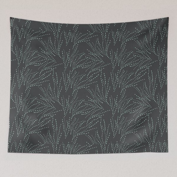 Item preview, Modern Leaves Pattern - Moving Lines designed and sold by cgroenewald.