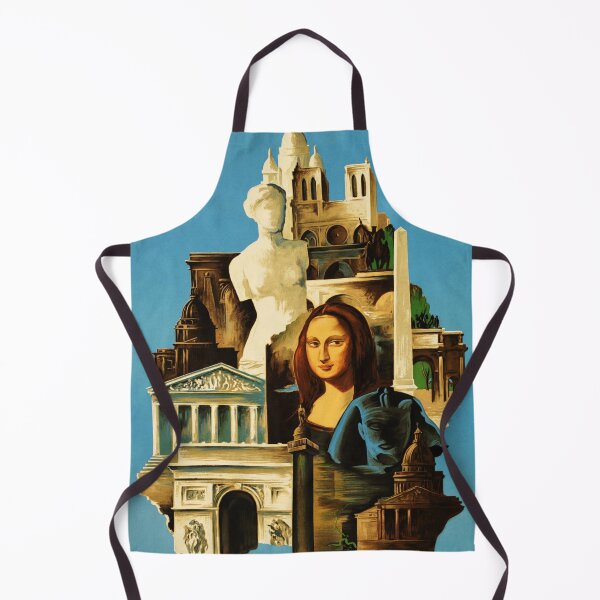 Item preview, PARIS FRANCE Ars Longa Vita Brevis 1936 Vintage Travel Poster designed and sold by retroposters.