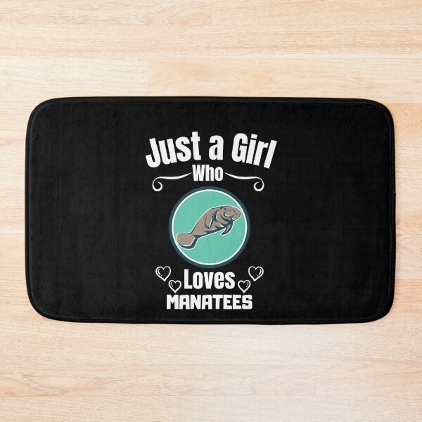Item preview, Just a Girl Who loves Manatees designed and sold by WaguinhoTex.