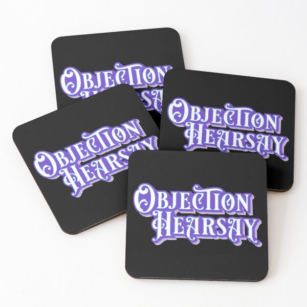 Item preview, Objection Hearsay classic Tshirt purple designed and sold by TheVibeMerchant.