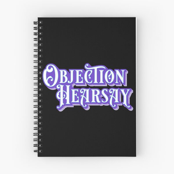 Item preview, Objection Hearsay classic Tshirt purple designed and sold by TheVibeMerchant.