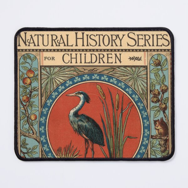 Item preview, Natural History Series for Children (1878) - Vintage Book Cover designed and sold by SALON DES ARTS.