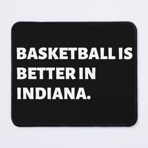 Item preview, Vintage Basketball is better in Indiana White bold Typography designed and sold by garniturex.