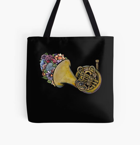 Item preview, Floral French Horn designed and sold by Boog Monst .