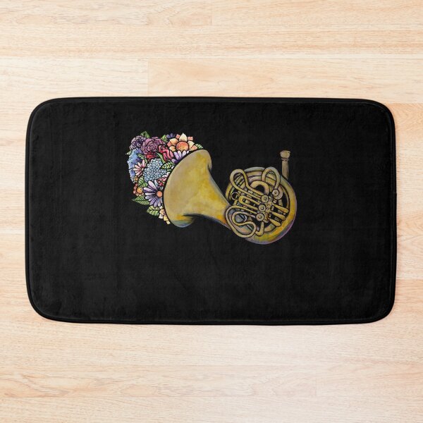 Artikelvorschau, Floral French Horn entworfen und verkauft von FrictionMaxxing.