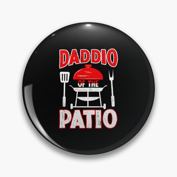 Item preview, Daddio Of The Patio Grillmaster Meat Barbeque BBQ Smoking designed and sold by haselshirt.