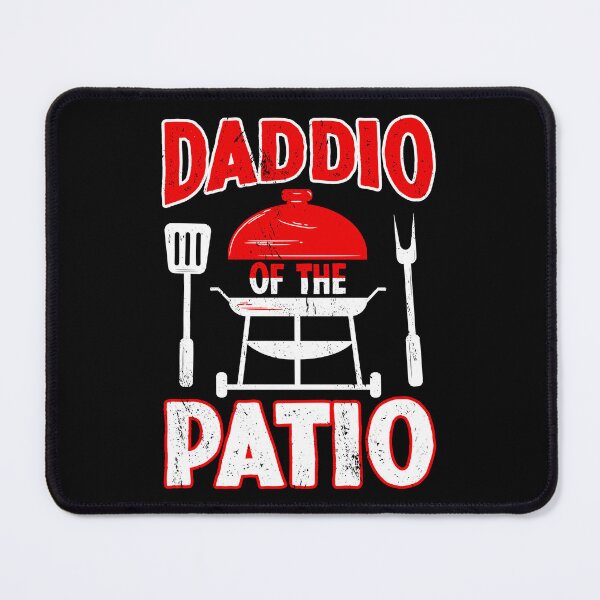 Item preview, Daddio Of The Patio Grillmaster Meat Barbeque BBQ Smoking designed and sold by haselshirt.