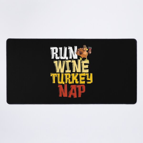 Item preview, Thanksgiving Runner Run Wine Turkey Nap Running Sticker designed and sold by gloria1os.