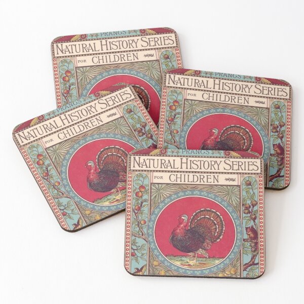 Item preview, Natural History Series for Children (1878) - Vintage Book Cover designed and sold by SALON DES ARTS.