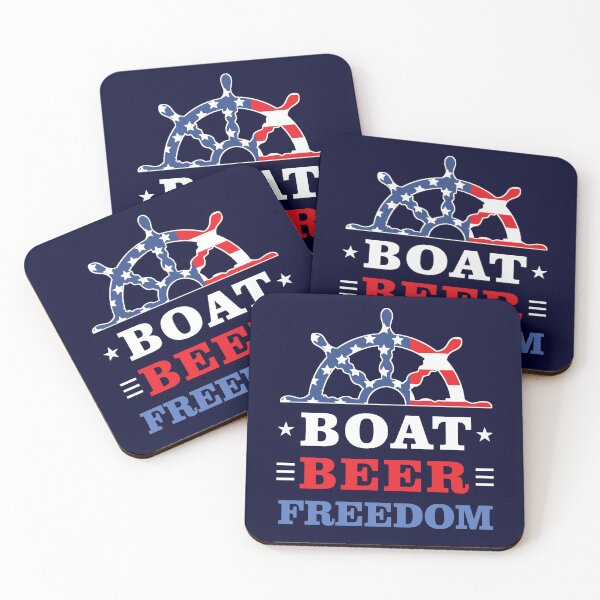 Item preview, Gifts for Boaters and Beer Lovers 4th Of July designed and sold by TM-Multidesign.