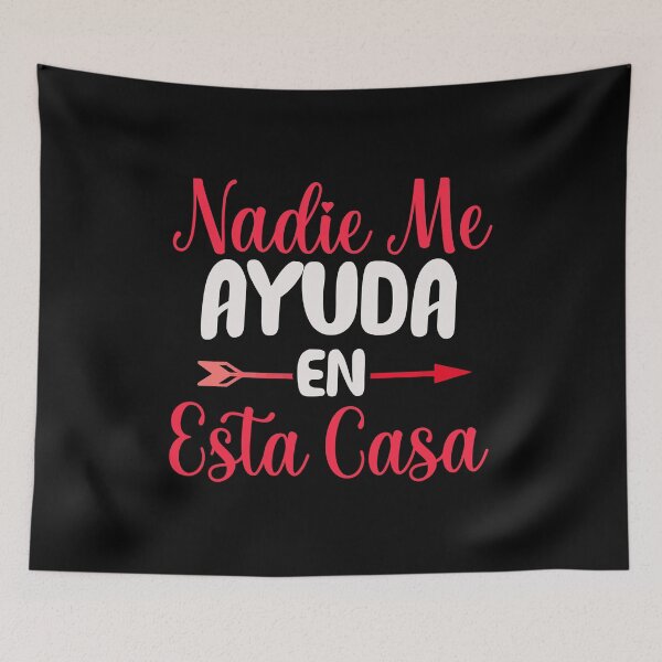 Item preview, Nadie Me Ayuda En Esta Casa Spanish Mom Funny Mothers Day designed and sold by haselshirt.