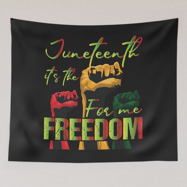 Item preview, Juneteenth it's Ihe Freedom For Me African American Pride Girl designed and sold by Jake  Knifer.