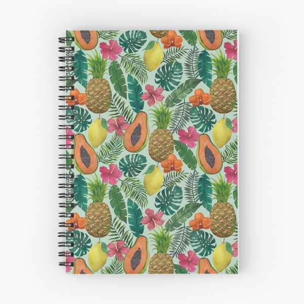 Item preview, Pineapple and Papaya Pattern designed and sold by Lauren Ullrich.