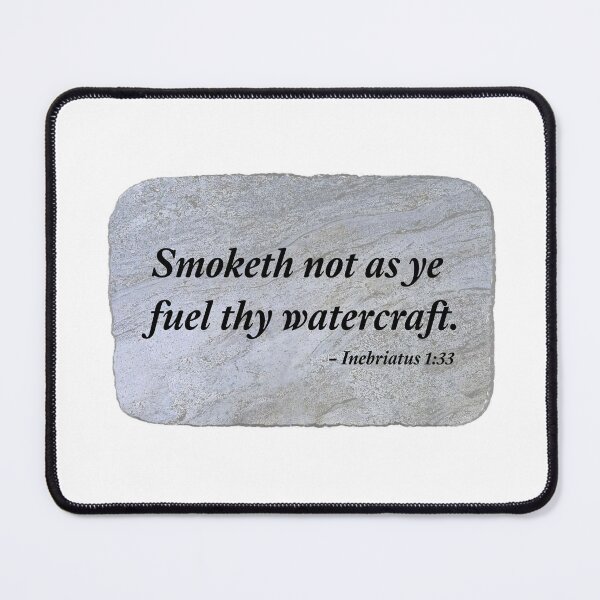Item preview, Don't smoke while fueling your boat. designed and sold by Chemobius.